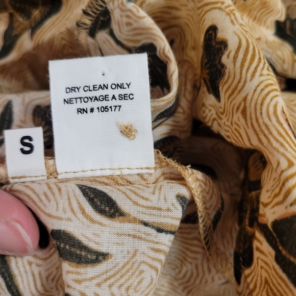 Ulla Johnson Agadir Sol Balloon Sleeve Belted Dress - Picture 9 of 10